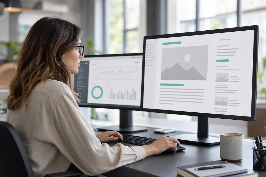 Specialist optimizing a Article Writing company website