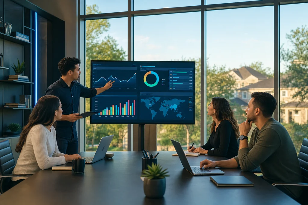 SEO strategists planning a Cypress local search campaign