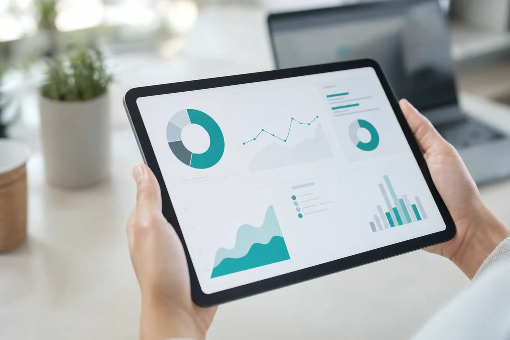 Analytics dashboard for a Digital Marketing business