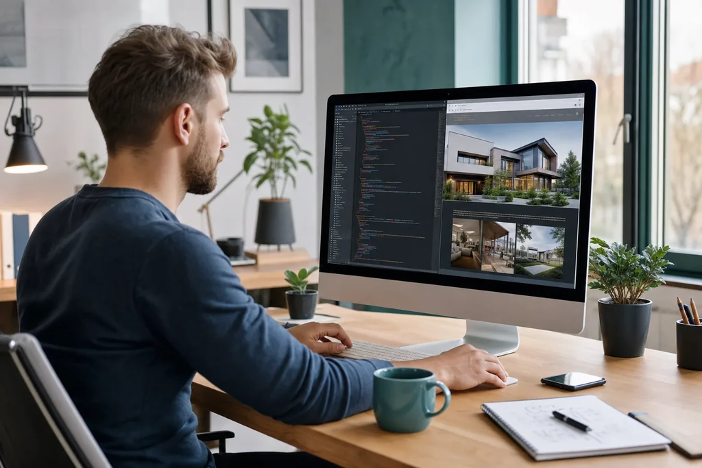 Specialist optimizing a Local company website
