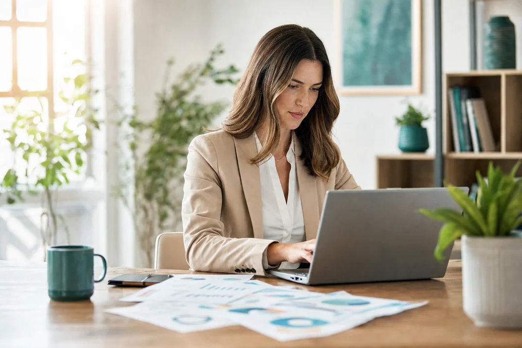 Content team writing optimized copy for Online Marketing Consultation clients