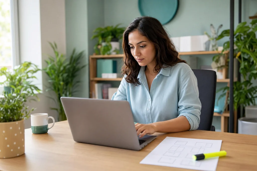 Content team writing optimized copy for Search Engine Optimization clients