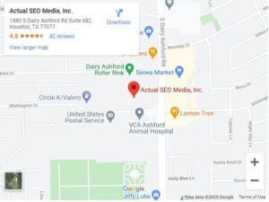 google-maps-Actual SEO Houston
