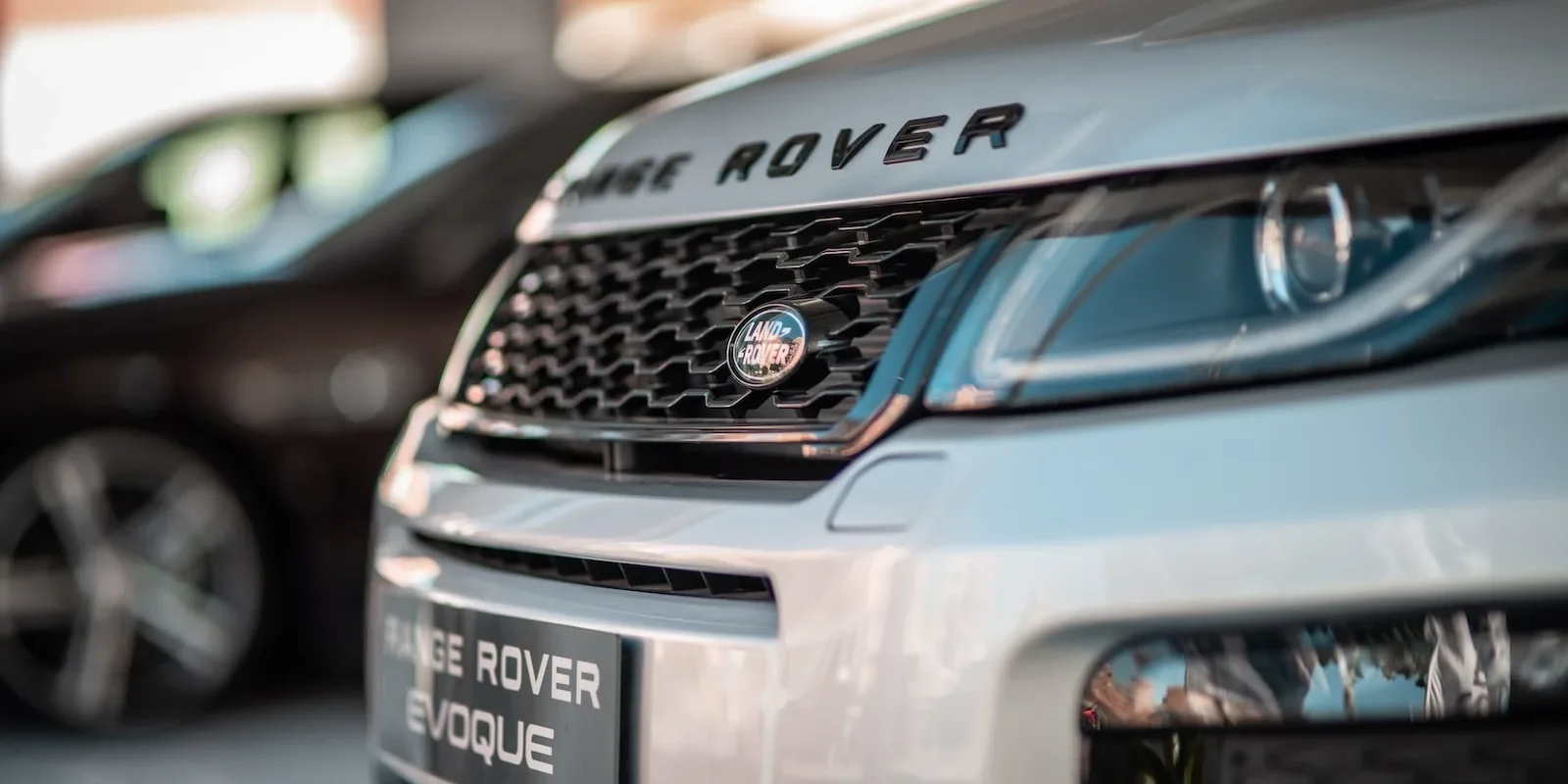 grey Land Rover SUV
