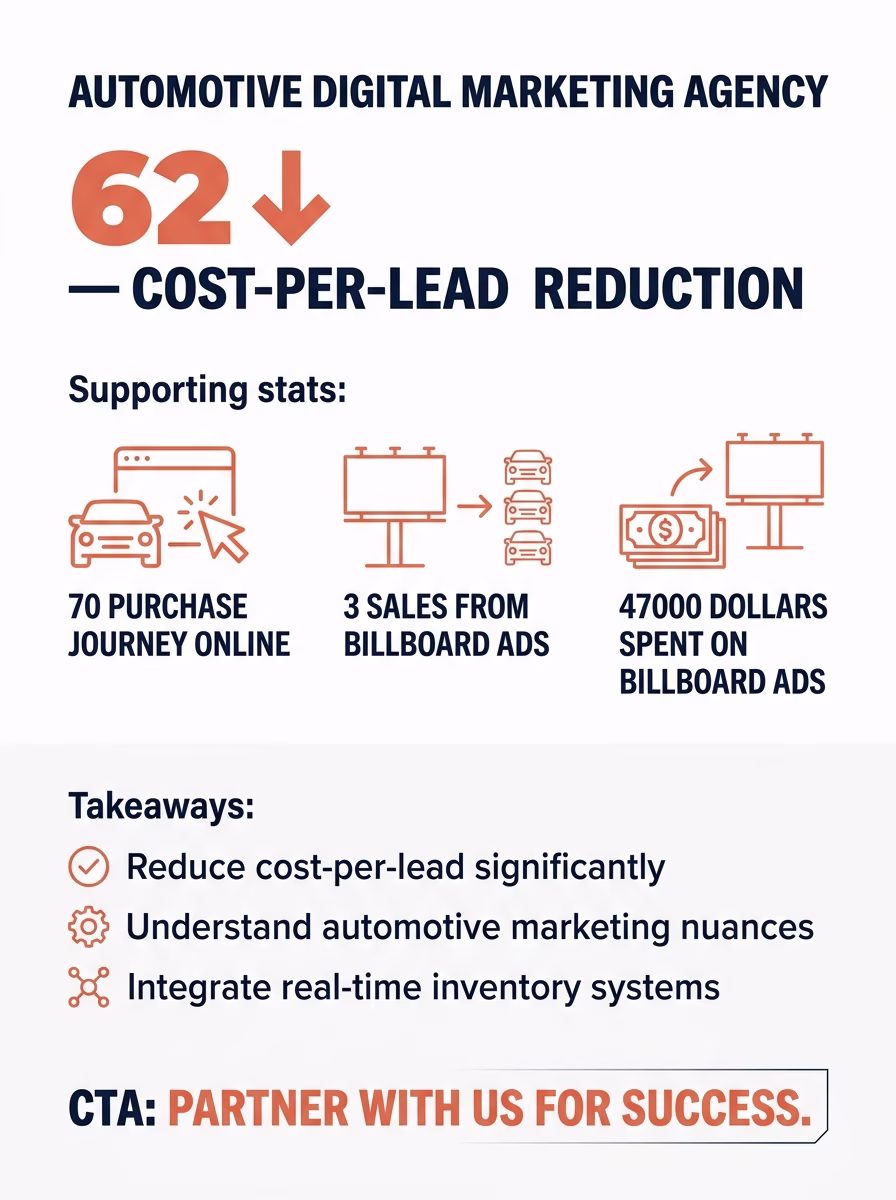 automotive digital marketing agency 3 automotive digital marketing agency infographic