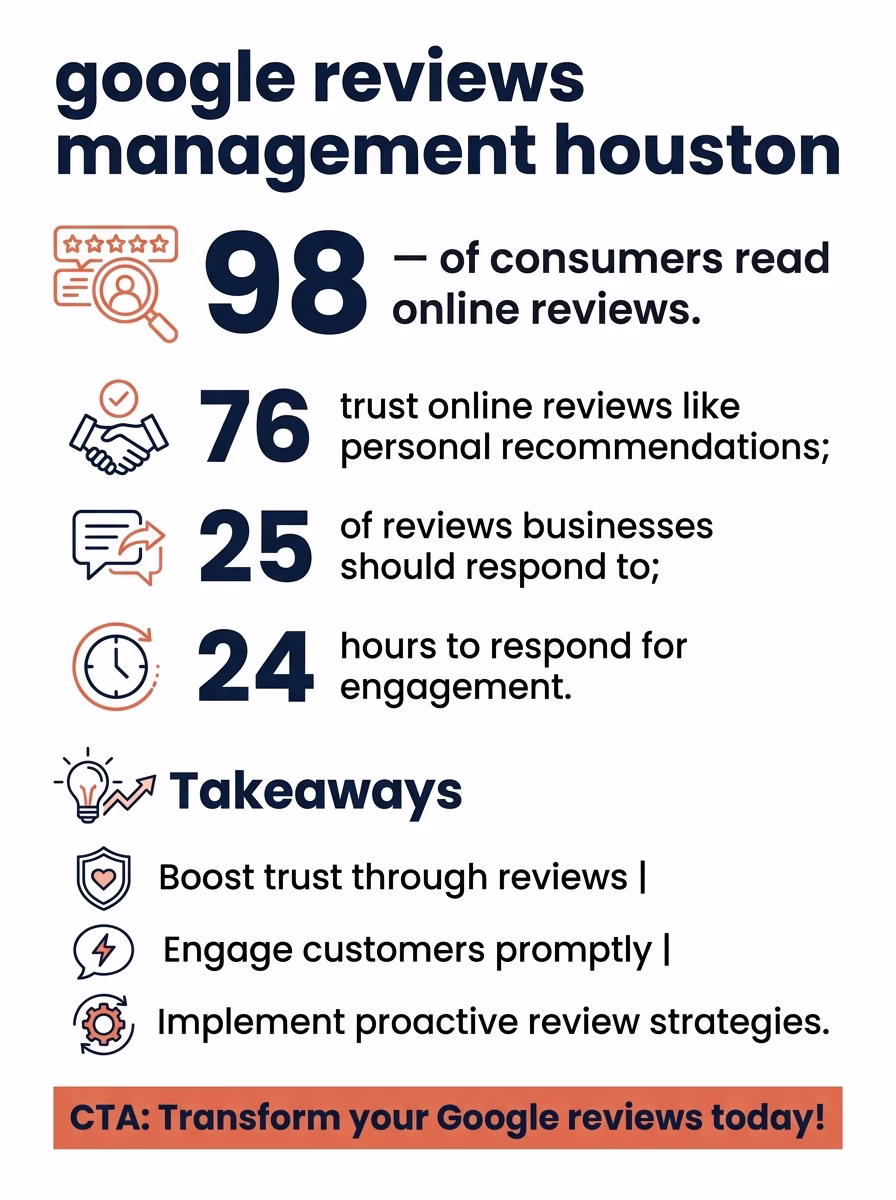 google reviews management houston 3 google reviews management houston infographic