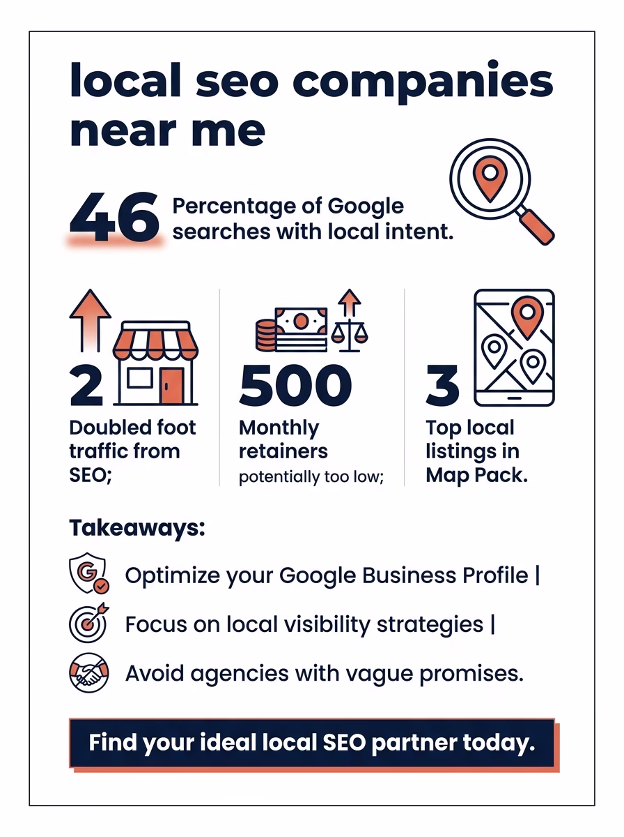 local seo companies near me 2 local seo companies near me infographic