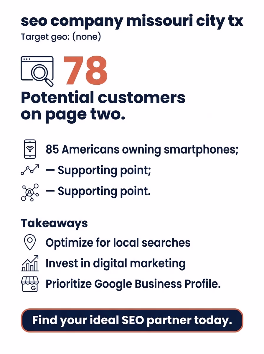 seo company missouri city tx 3 seo company missouri city tx infographic