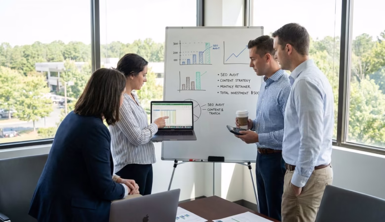 SEO Company The Woodlands, TX providing expert local SEO services.