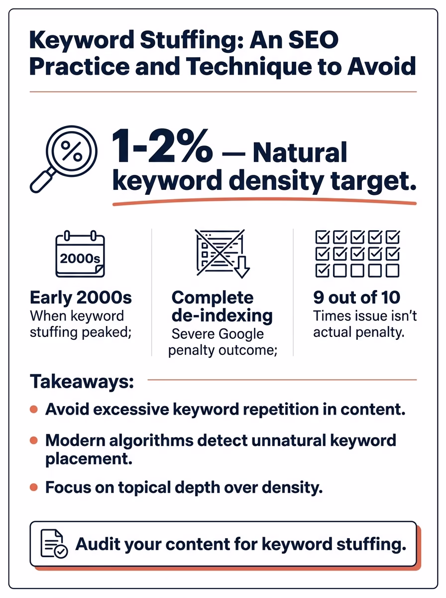 Keyword Stuffing: An SEO Practice and Technique to Avoid 1 Keyword Stuffing: An SEO Practice and Technique to Avoid