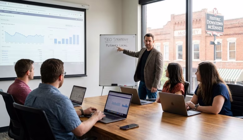 SEO Houston increasing online visibility and organic traffic.