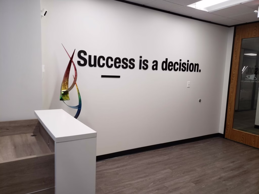 Actual SEO Media office wall art