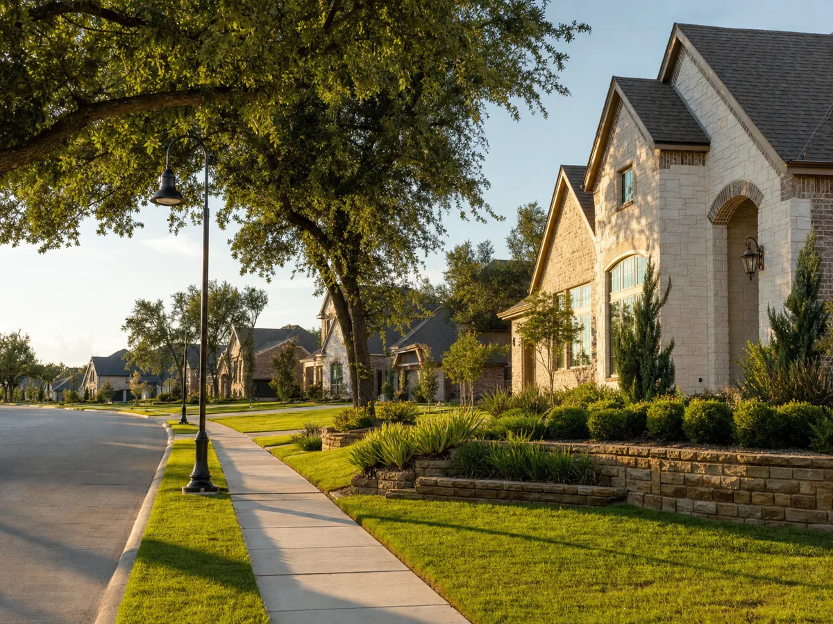 New master-planned home construction in the Katy, Texas area