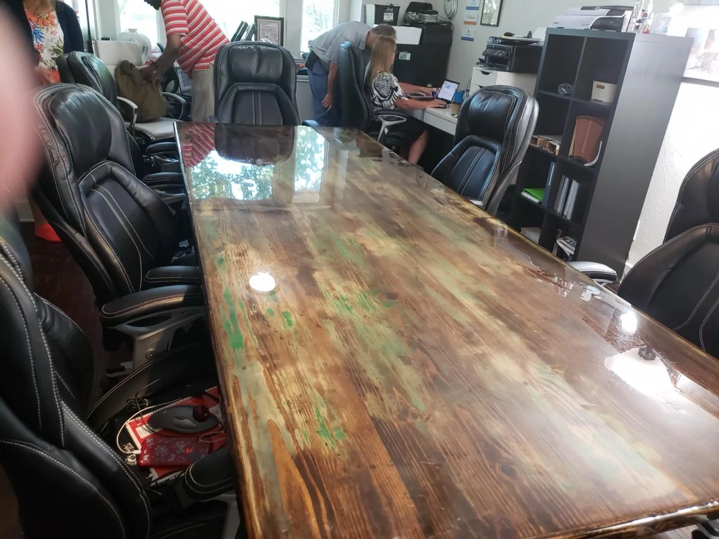 Actual SEO Media, Inc. team members working together at the Briarwest office in West Houston